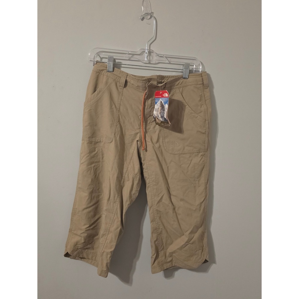 The North Face Horizon II Capri Womens 2 Dune Beige Hiking DWR Outdoor Utility